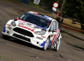 Bryan Bouffier en Fiesta WRC pour le Tour de Corse 2015