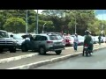Moto contre voiture au Brésil ou la folie des humains