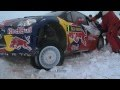 Vidéo de la première étape du rallye de Suède 2012