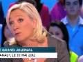 Marine Le Pen tacle l'émission "Le grand journal", enfin presque !