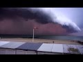 Un orage impressionnant sur la côte belge