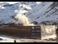 Crash de Guerlain Chicherit à Tignes !