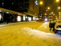 Chasse-neige en glisse à Genève