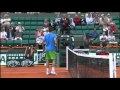 Boulette d'un ramasseur de balles à Roland Garros