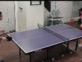Un match de ping pong un peu spécial