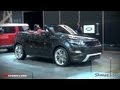 Range Rover Evoque Cabriolet Concept au salon de l'auto de Genève 2012