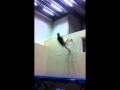 Une nouvelle discipline, le mur trampoline