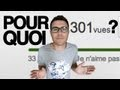 Pourquoi YouTube bloque à 301 vues ?