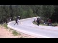 Des idiots traversent devant Sébastien Loeb à Pikes Peak