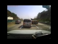 Accident de camions sur l'autoroute coréenne