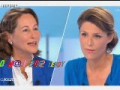 Géraldine Muhlmann se fait calmer par Ségolène Royal