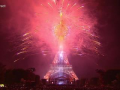 Le bouquet final du feu d'artifices du 14 Juillet 2015 à Paris
