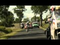 Tour de France 2011 : Une voiture de France Télévision renverse deux coureurs