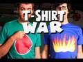 La guerre des t-shirts en stop-motion