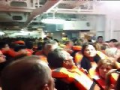 Le naufrage du Costa Concordia filmé de l'intérieur