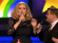 Adèle fait un doigt d'honneur aux Brit Awards 2012