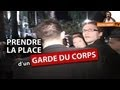 Gonzague défi : Se faire passer pour un des gardes du corps d'une star !