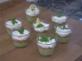 Verrines saumon avocat fromage