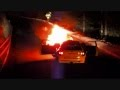 Une Proton Satria Neo S2000 prend feu au Monte-Carlo 2012