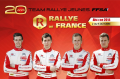 4 pilotes en équipe de France FFSA pour le rallye de France 2014