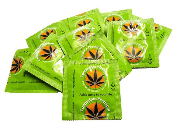 préservatifs au cannabis