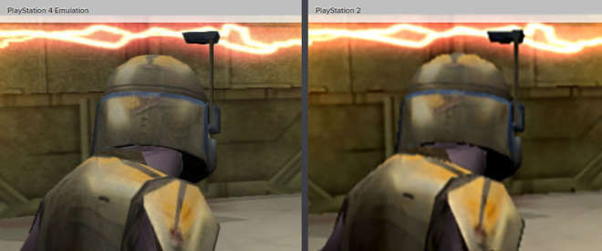 Différences d'un jeu PS2 sur l'émulateur d'une PS4