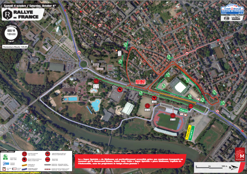 Carte ES 14 du rallye de France 2014