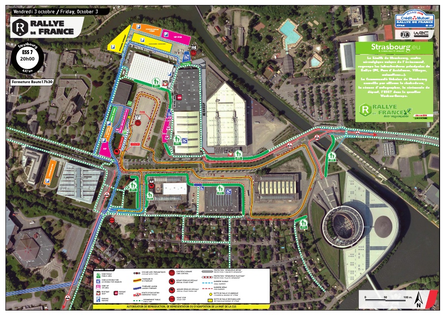 Carte ES 7 du rallye de France 2014