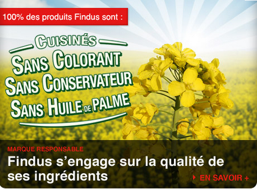 Publicité mensongère Findus Publicité mensongère Findus