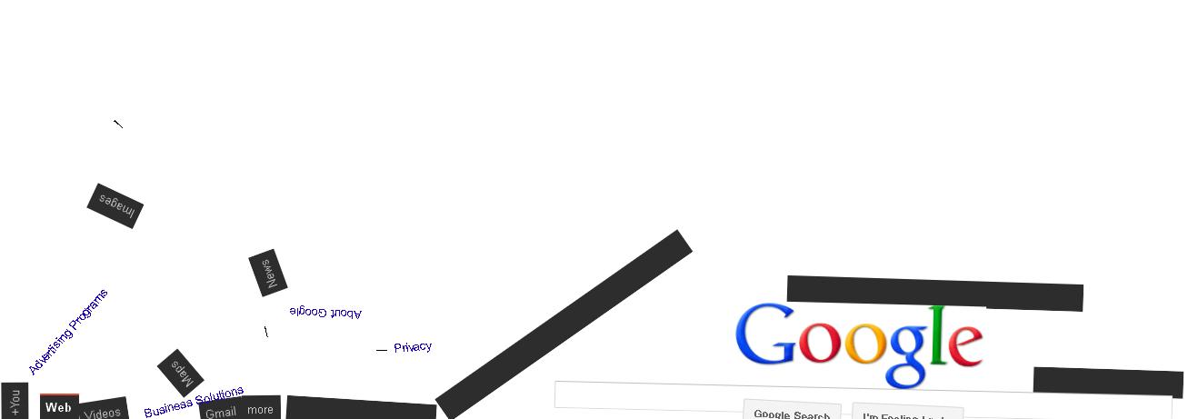 Screen Google Gravity