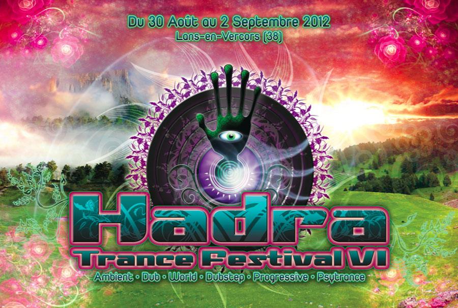 Flyer Hadra trance Festival 2012