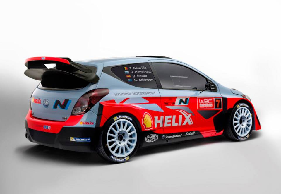 Hyundai I20 WRC profil
