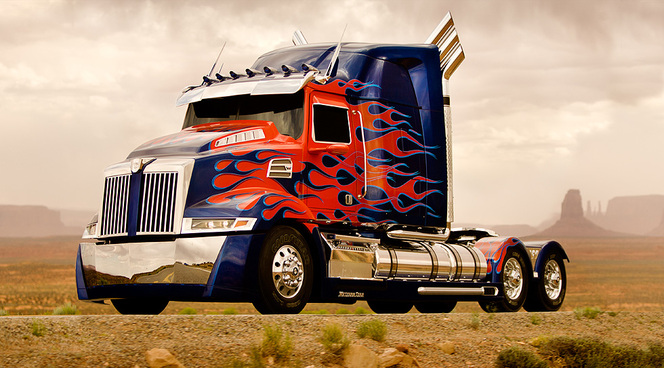 Camion Western Star "Optimus Prime" Transformers 4