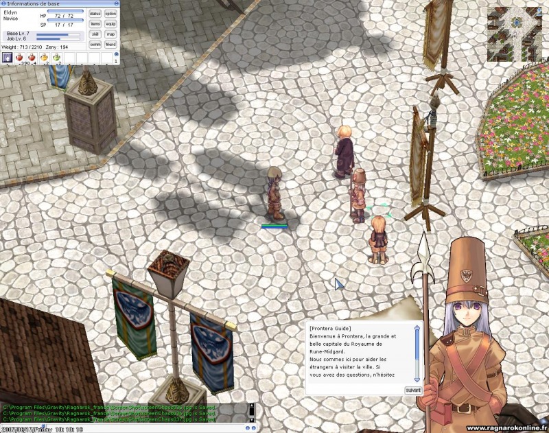 Screenshot du jeu Ragnarok Online