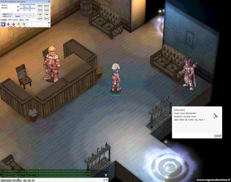Screenshot du jeu Ragnarok Online
